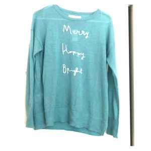 Blue Holiday sweater